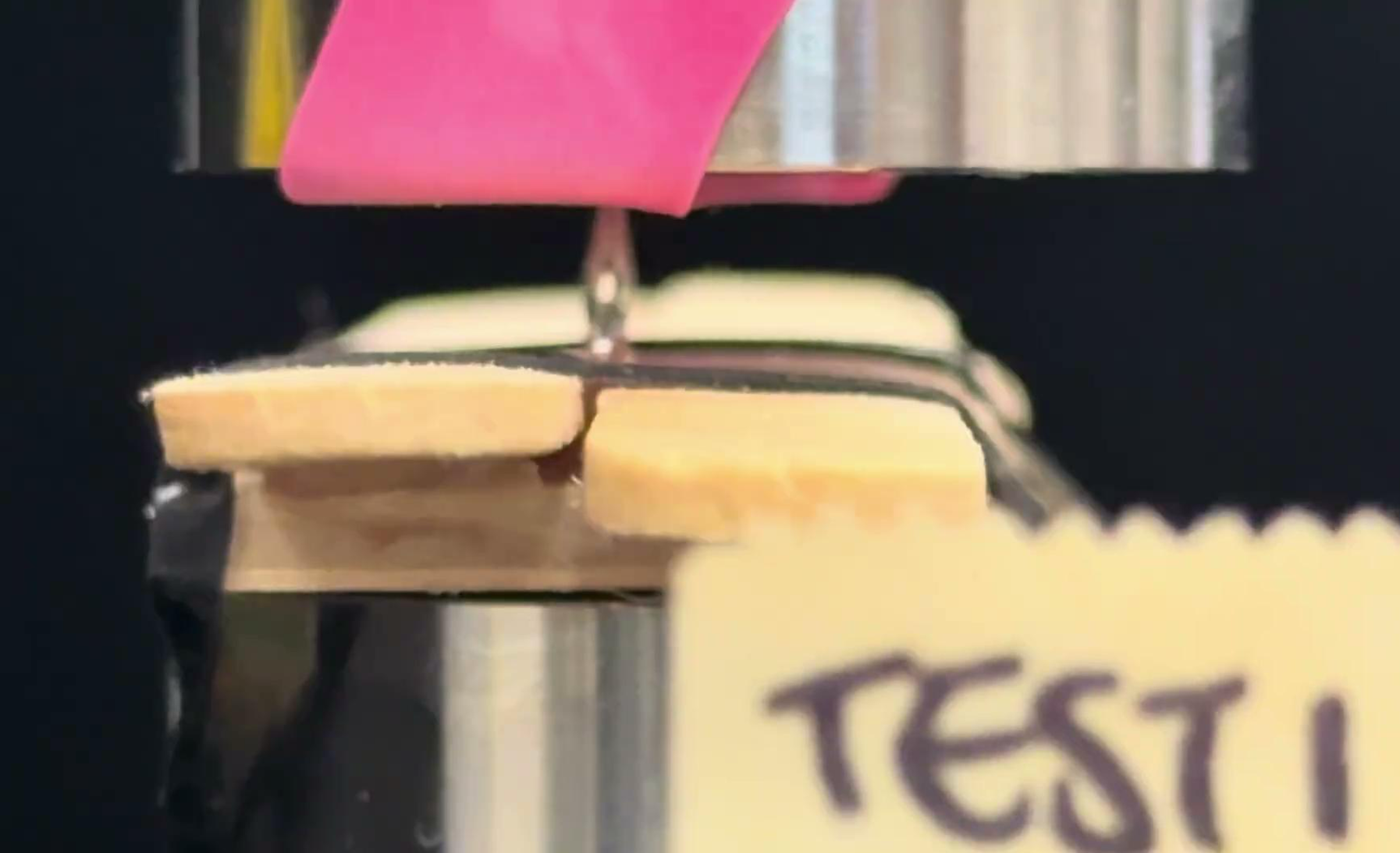 Intraocular lens material compression testing — PMMA and acrylic samples