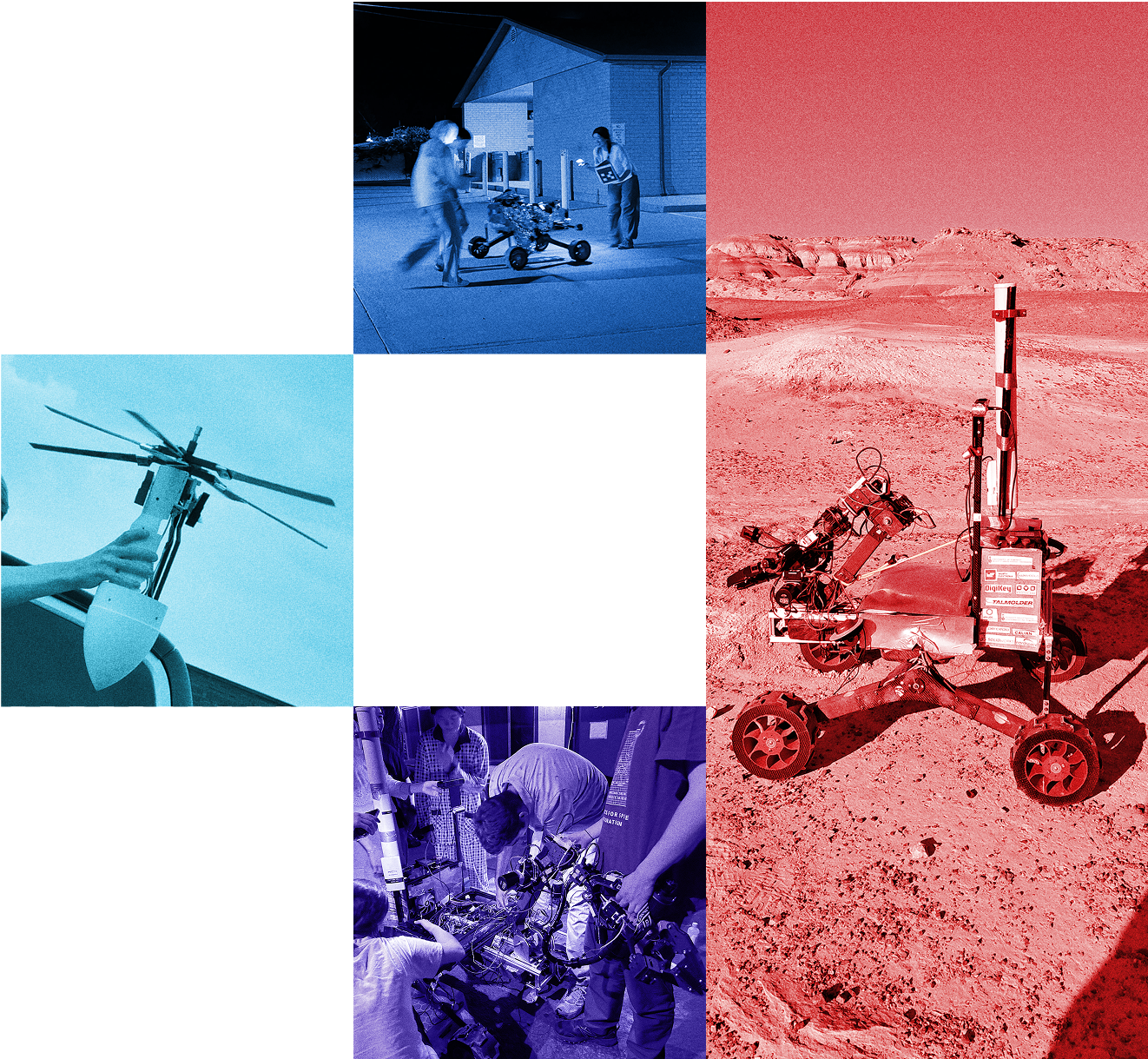 Rovers for Space Exploration rover competing in Mars-analog terrain